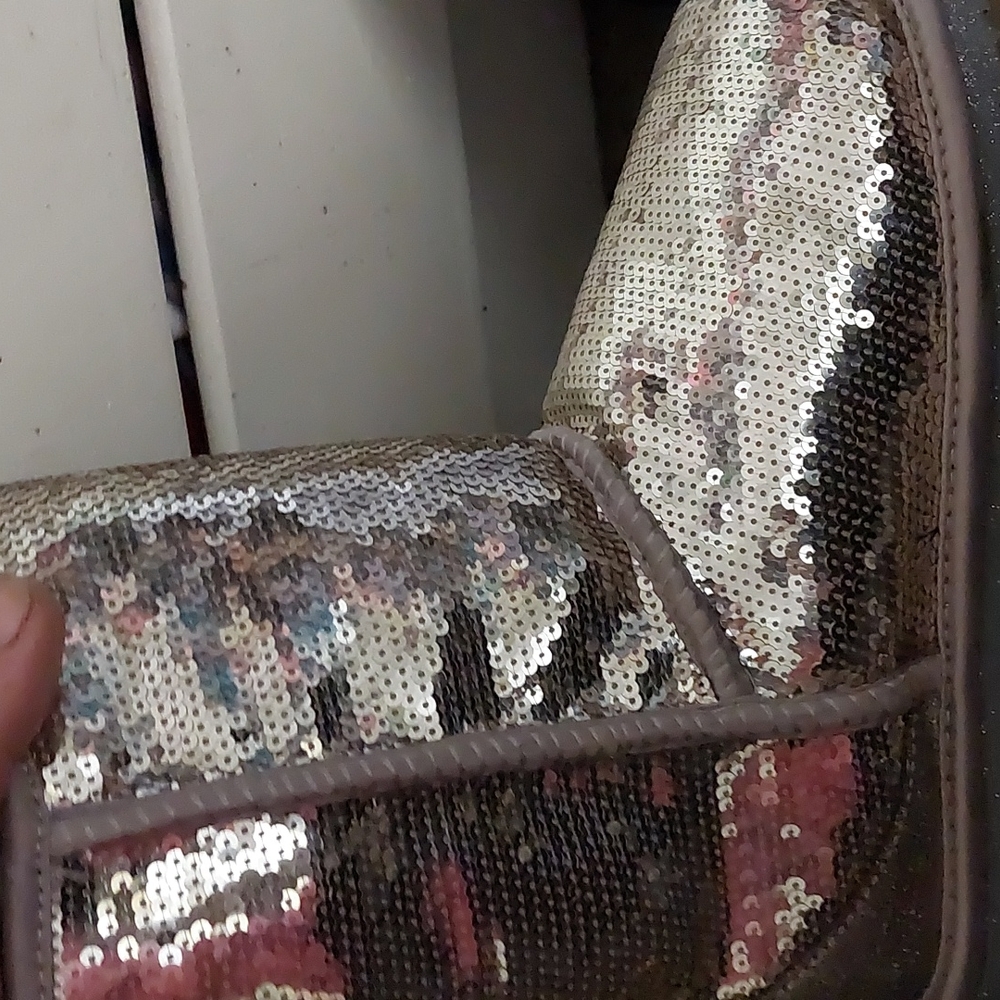 Gold and silver sequins ugg boots